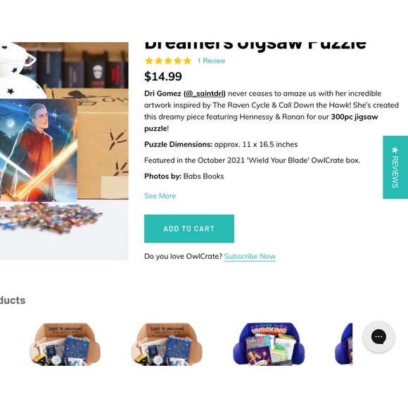 Owlcrate Dreamers Jigsaw Puzzle - Picture 4 of 4